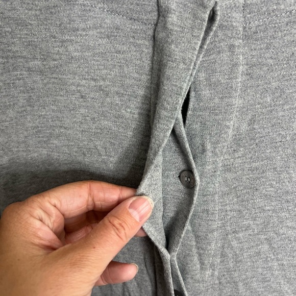 Lacoste gray mini dress with pockets size 34 - Picture 8 of 9